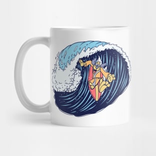 Hong Kong Phooey Surf Big Waves Mug